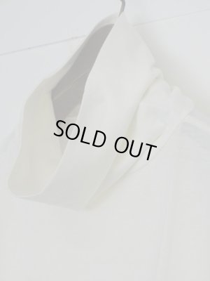 画像2: HUMIS BIG SILHOUETTE EASY TURTLENECK WHITE