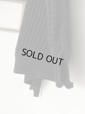 画像7: bukht NEW BIG WAFFLE HOODED BLACK