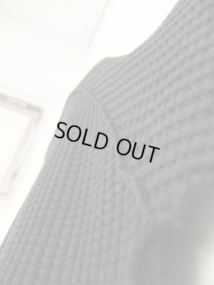 画像5: bukht NEW BIG WAFFLE HOODED BLACK