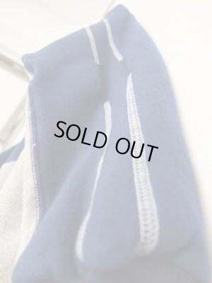 画像15: PHINGERIN JEANS PANEL PARKA ネイビー×杢グレー×ホワイト