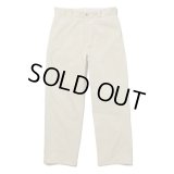 TONE DADDY PANTS FAT CORD OFF WHITE