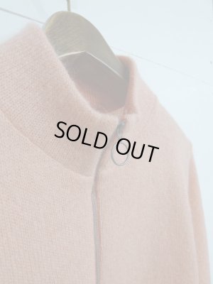 画像4: bukht MOHAIR ZIP MOC NECK FLAMINGO