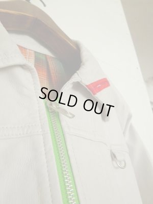 画像3: PHINGERIN DEER ZIP RUN JACKET クラストホワイト