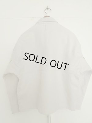 画像8: PHINGERIN DEER ZIP RUN JACKET クラストホワイト