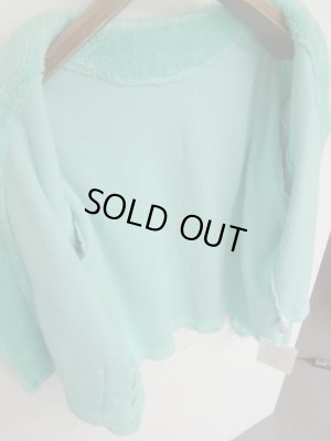 画像6: PHINGERIN FLUFFY JUMPER ターコイズブルー