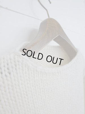画像3: PHINGERIN HAND KNITTED BUTTON JUMPER オフワイト
