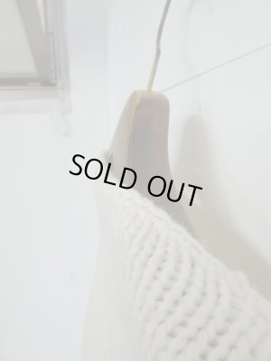 画像9: PHINGERIN HAND KNITTED BUTTON JUMPER オフワイト