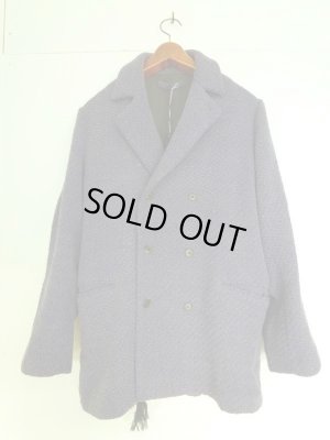 画像2: bukht NOTCHED LAPEL JACKET BLACK PURPLE