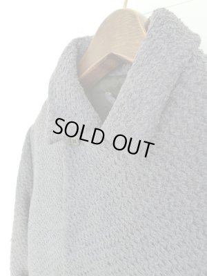 画像4: bukht NOTCHED LAPEL JACKET BLACK PURPLE