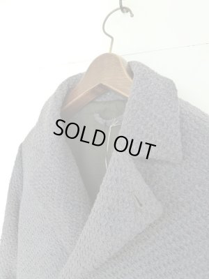 画像3: bukht NOTCHED LAPEL JACKET BLACK PURPLE