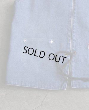 画像7: THE NERDYS JEAN REVERSIBLE VEST U.INDIGO×BLACK