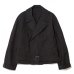 画像1: THE NERDYS TRENCH short jacket Black (1)