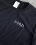 画像1: THE NERDYS NERD t-shirt BLACK (1)