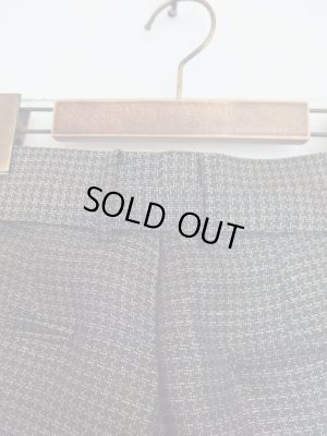 画像9: LITTLEBIG Houndstooth 2-Tuck Tapered Trousers