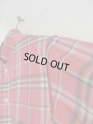 画像4: PHINGERIN NIGHT SHIRT WC レッドチェック