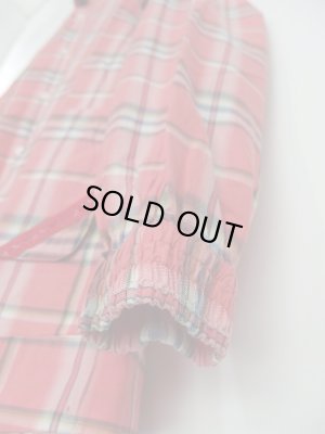 画像5: PHINGERIN NIGHT SHIRT WC レッドチェック