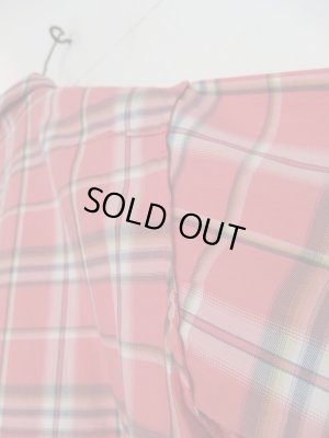 画像9: PHINGERIN NIGHT SHIRT WC レッドチェック