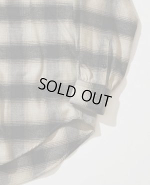 画像8: EFILEVOL Flannel Little Russell Shirt Ombre