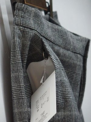 画像4: PHINGERIN TEEN TROUSERS WOOL グレーチェック