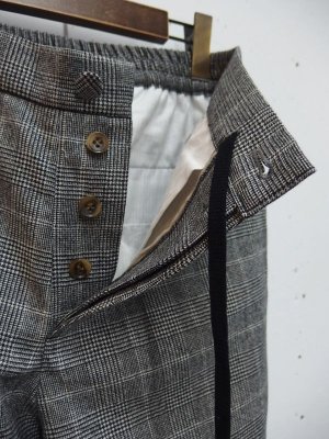 画像3: PHINGERIN TEEN TROUSERS WOOL グレーチェック