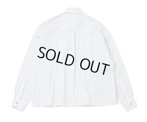 画像6: bukht LOOSE SHIRTS BLACK STRIPE