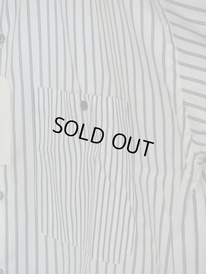 画像4: bukht LOOSE SHIRTS BLACK STRIPE