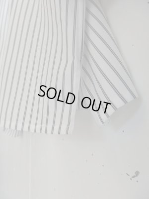 画像9: bukht LOOSE SHIRTS BLACK STRIPE