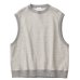 画像1: EFILEVOL Sweat Vest Gray (1)