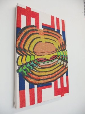 画像3: CYDERHOUSE×GENTLE Hamburger Art