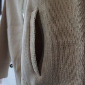画像4: THE NERDYS HARD cotton knit Blouson M.Beige