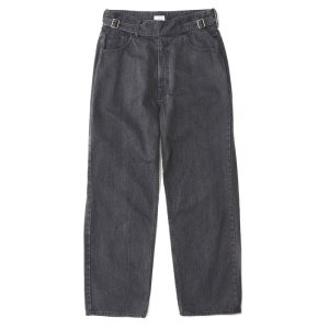 画像1: EFILEVOL Gurkha Denim Black