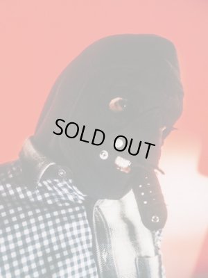 画像4: ROTOL MASK HOOD SHIRT MELTON CHARCOAL