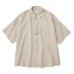 画像1: THE NERDYS FLAX Linen Short Sleeve Shirt (1)