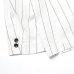 画像8: THE NERDYS FLAX Stripe Linen Double Breasted Jacket (8)
