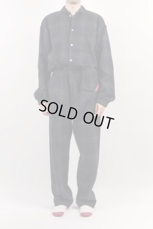 画像8: PHINGERIN NIGHT PANTS WAFFLE BW