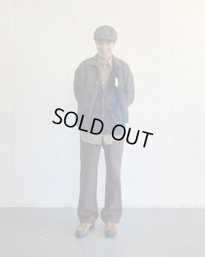 画像8: ETHOS CEDAR LEAF TROUSERS CHOCOLATE