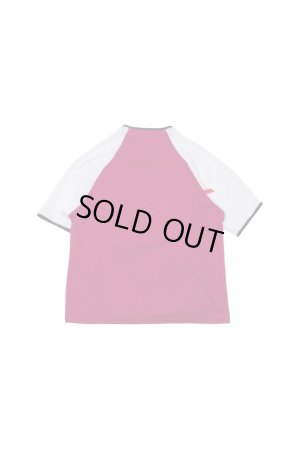 画像2: PHINGERIN HEART JERSEY TEE BURGUNDY x WHITE