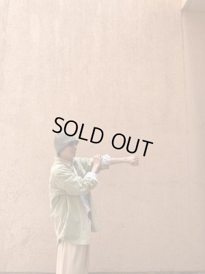 画像10: COMFORTABLE REASON Pigment Fade Shirts LEAF