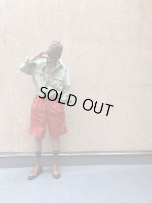 画像17: COMFORTABLE REASON Pigment Fade Shirts LEAF