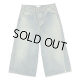 ROTOL TRIPLE SEEM 6P DENIM SHORTS DAMAGED