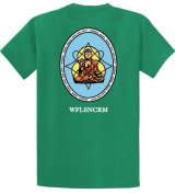 WAFFLESNCRREAM TEE GREEN