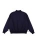 画像2: PHINGERIN DOUBLE HENLEY SWEATSHIRT NAVY