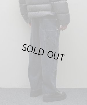 画像4: BAL LOOSE FIT DENIM WORK PANT BLACK