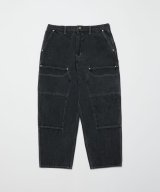 BAL LOOSE FIT DENIM WORK PANT BLACK