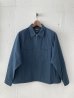 画像1: PWA DRY ZIP-UP SWING SHIRT NAVY CHECK (1)