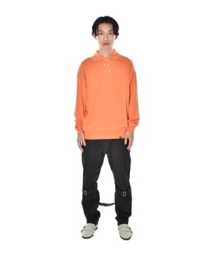 画像3: PHINGERIN DOUBLE KNIT POLO ORANGE