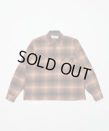 BAL FLANNEL HALF ZIP SHIRT