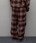 画像6: BAL PLAID WIDE MOUNTAIN PANT BROWN