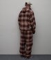 画像8: BAL PLAID WIDE MOUNTAIN PANT BROWN