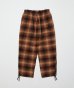 画像2: BAL PLAID WIDE MOUNTAIN PANT BROWN